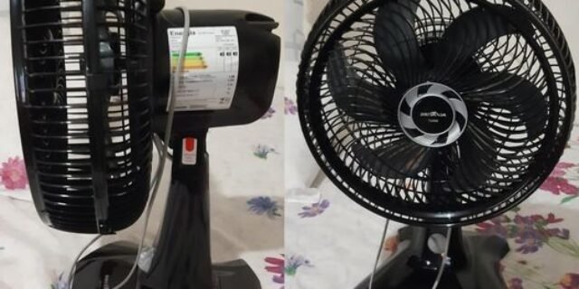 Ventilador Britânia BVT30 turbo,127V,Preto, 3 velocidades, Hélice de 6 pás