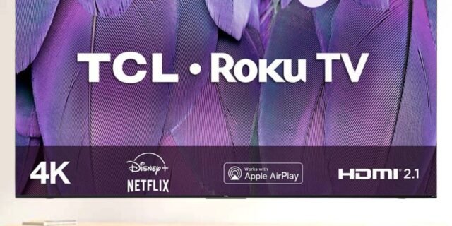 Smart TV LED 50″ 4K TCL Roku TV RP630 WiFi, Dual Band, 4 HDMI, 1 USB, Controle por Aplicativo, Google Assistant, Alexa e Apple Homekit