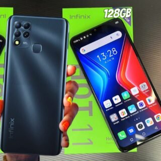 Smartphone Infinix Hot 11 128GB Prata 4G 4GB RAM (2 Cores)