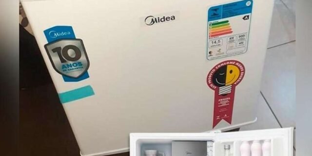 Frigobar, 45L, Branco, Midea