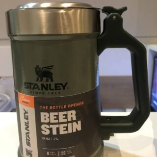 Stanley The Bottle Opener Beer Stein Hammertone Green 700 ml