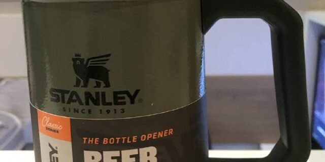 Stanley The Bottle Opener Beer Stein Hammertone Green 700 ml