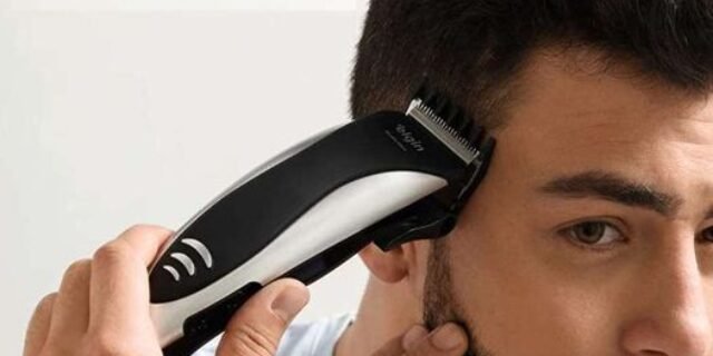 Cortador Aparador de Cabelo e Barba Studio Men Elgin com 8 acessórios – maquininha