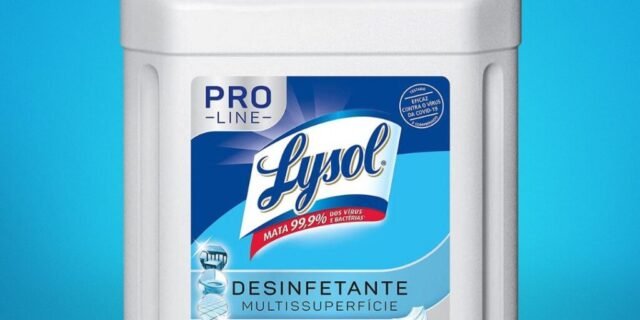 Lysol Pro Line – Desinfetante Líquido, Pureza do Algodão, 5L