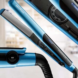 Prancha, Titanium blue, 35w, Azul, Bivolt, Britânia