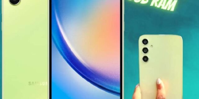 Smartphone Samsung Galaxy A34 5G 128GB, 6GB (4 Cores)