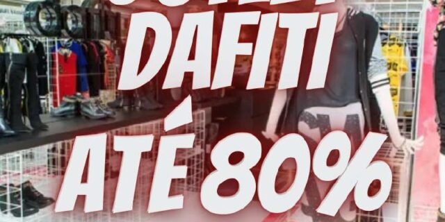 Seleção Outlet com produtos de 50% a 80% OFF