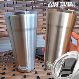 Copo Térmico com Tampa 600ml Coleman (5 Cores)