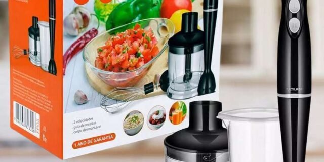 Mixer 3 em 1 Gourmet 127V 350W Preto Multilaser