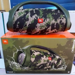 Caixa de Som Portátil JBL Boombox 2 Squad com Bluetooth, IPX7, PartyBoost – 80W