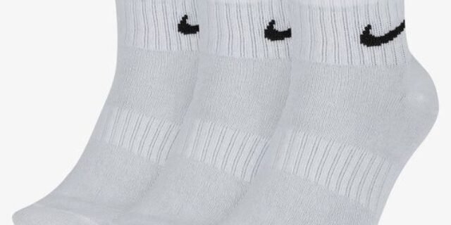 Meia Nike Everyday Lightweight (3 pares) Unissex