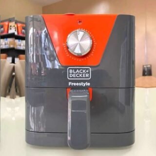 Black+Decker Fritadeira elétrica sem óleo mais prática e compacta 700W 127V