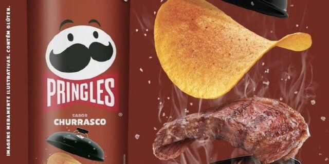 Combo Batata Pringles Churrasco 9 Unidades