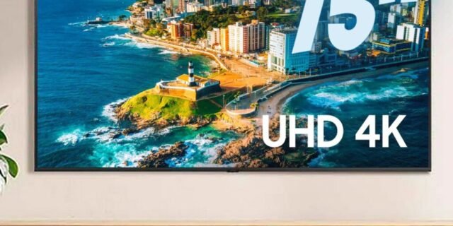 Smart TV Crystal 75″ 4K UHD Samsung CU7700