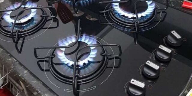 Cooktop 4 Bocas Mondial a Gás GLP Preto – CTG-01