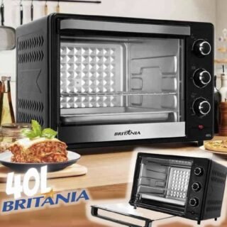 Forno Elétrico de Bancada Britânia com Dourador – 40L Preto BFE45PI