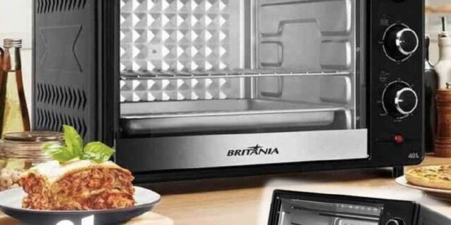 Forno Elétrico de Bancada Britânia com Dourador – 40L Preto BFE45PI