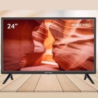 Tela 24 Pol. HD Com Função DNR Entradas HDMI + USB + AV Multilaser