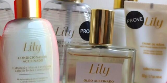 Nova Linha Lily Acetinados Vários Produtos)