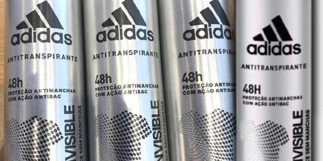 Desodorante Aerossol Invisible Masculino, Adidas 150ml (2 Opções)