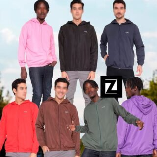 Jaqueta Adx Corta Vento com Capuz Tac Tel