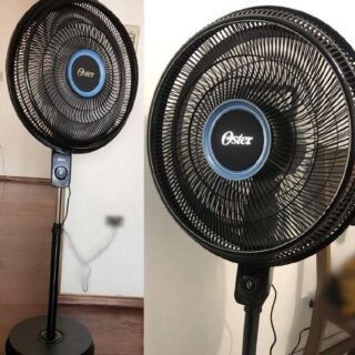 Ventilador de Coluna Oster Super Breeze, 110V, Preto, 126W