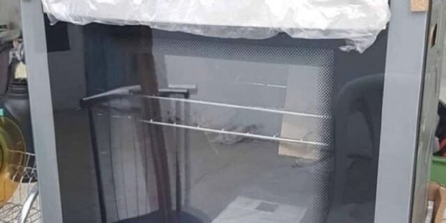 Forno Elétrico de Embutir Consul Grill com Timer – 84L Preto e Prata