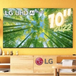 Smart TV 70” 4K LED LG 70UQ8050 AI Processor – Wi-Fi Bluetooth HDR Alexa Google Assistente