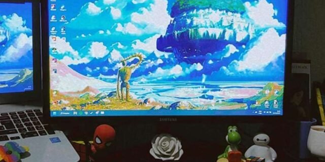 Samsung Monitor 21,5 S22F350Fhl Preto Brilhante