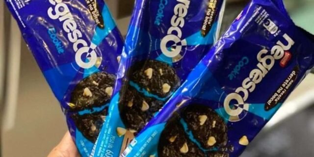 Cookie, Gotas de Baunilha, Negresco, 60g