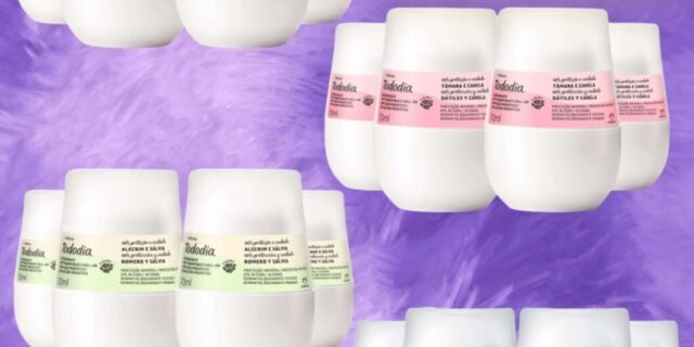 Kit Desodorante Antitranspirante Roll-on Tododia 4 unidades (Várias Opções)