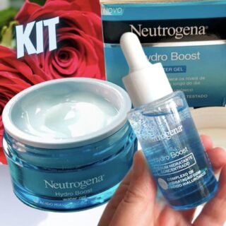 Neutrogena Hydro Boost Kit Hidratante Facial Water Gel + Sérum Hidratante