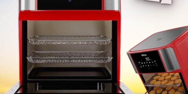 Fritadeira Air Fryer Oven Philco PFR2250V 2 em 1 12L 1800W 110V