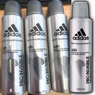Desodorante Aerossol Masculino, Adidas 150ml (2 Opções)