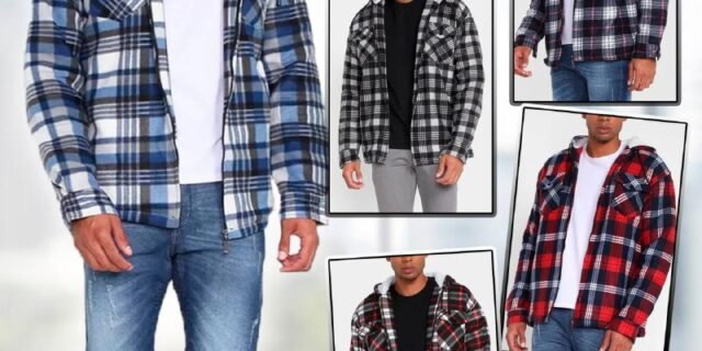 Jaqueta Xadrez Black River Com Capuz Masculina