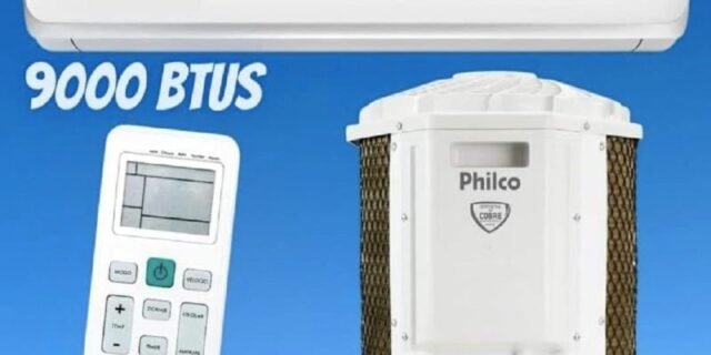 Ar Condicionado Split Hi Wall Philco 9000 BTU/h Frio Monofásico 220V