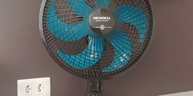 Ventilador de Mesa Mondial 110V, 30cm, 6 pás, Super Power