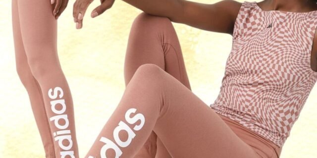 Legging adidas Sportswear Essentials Logo Rosa