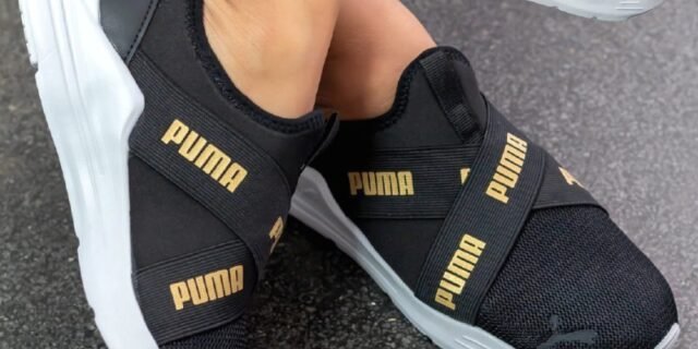Tênis Slip-On Puma Wired Run BDP Feminino