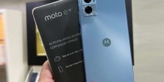 Smartphone Motorola Moto E22 4G 128GB 4GB RAM BRANCO