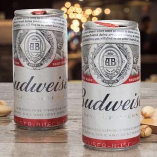 Cerveja Budweiser, American Lager, 269ml, Lata (Mínimo 15)