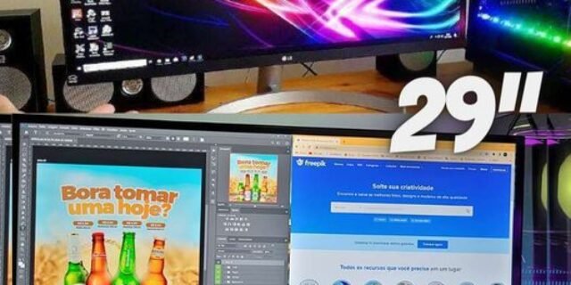 Monitor para PC Full HD UltraWide LG LED IPS 29”