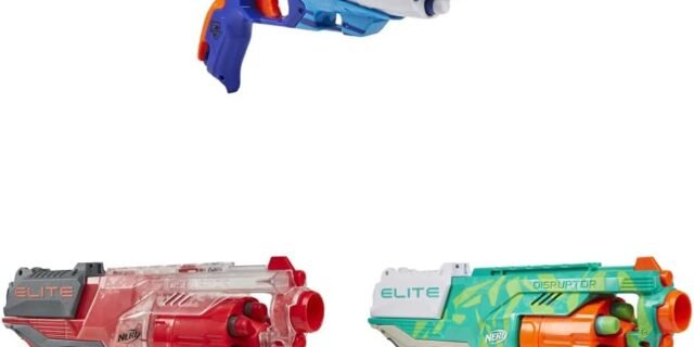 Kit com 3 NERFs Disruptor – Hasbro – Exclusivo Amazon