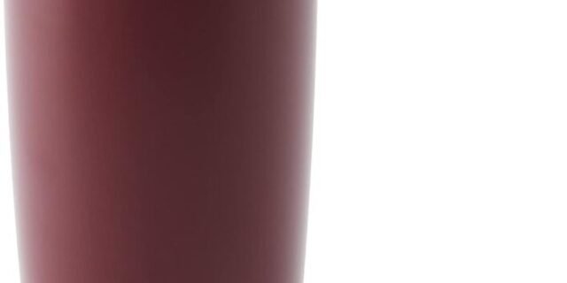 Rabbit Copo de aço inoxidável de parede dupla, 1 unidade (pacote com 1), Merlot