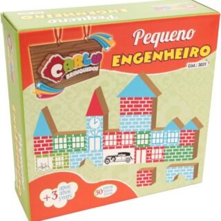 Carlu Brinquedos – Jogo de Construção, 3+ Anos, 50 Peças, Color Multicolorido, 3031