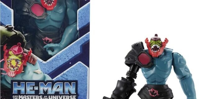 Masters of the Universe Animated Trap Jaw 8.5″, Multicolorido