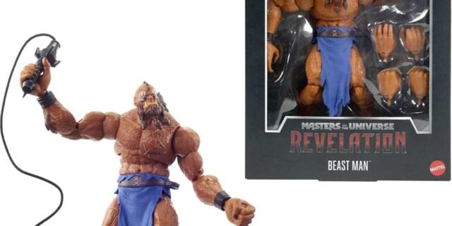 Masters of the Universe Beast Man, multicolorido
