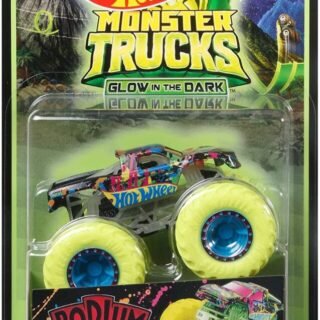 Mattel Hot Wheels Veículo de Brinquedo Brilha no Escuro 1:64 Surpresa, Modelo: HCB50, Cor: Multicolorido