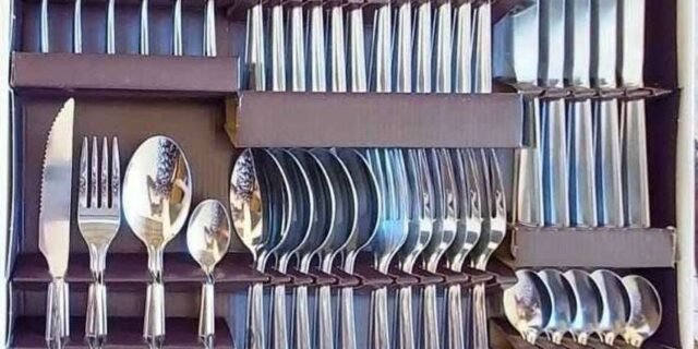 Faqueiro Módena, 42 peças, Aço Inox, Brinox