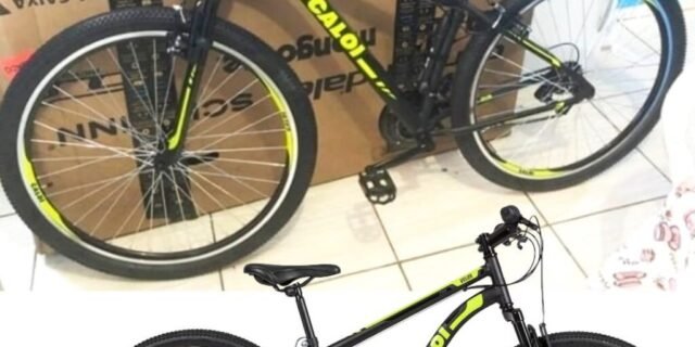 Bicicleta Aro 29 Caloi Velox Preta MY23